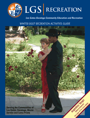 LGS Winter Activities Catalog featuring El&eacute;na y Eduardo